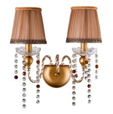 Бра Crystal Lux Alegria Gold Alegria AP2 Gold-Brown