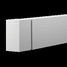 Фасадная лепнина торцевой элемент 4.33.231 Европласт