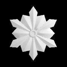 Интерьерная лепнина розетка 1.56.806 Европласт