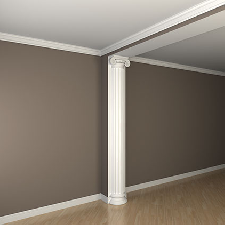 Интерьерная лепнина полуколонна 1.10.210 Европласт