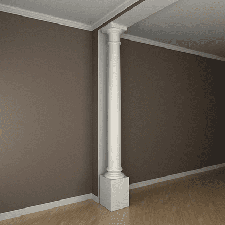 Интерьерная лепнина колонна 1.30.105 Европласт