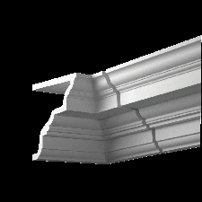 Фасадная лепнина внутренний угол 4.01.221 Европласт