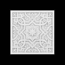 Интерьерная лепнина панель потолочная 1.57.503 Европласт