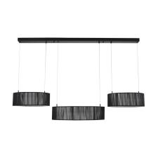 Подвесные 8371/70l ledio ln26 258 черный, металл/текстиль/силикон люстра подвесная led 70w 3000/4000/6000k 220v kava