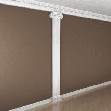 Фасадная лепнина пилястра 4.20.201 Европласт