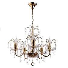 Люстра подвесная Arte Lamp A3054LM-5GO