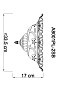 Накладной светильник Arte Lamp PIATTI A8001PL-2SB