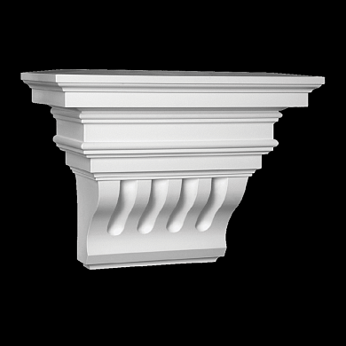 Фасадная лепнина кронштейн-пьедестал 4.83.301 Европласт