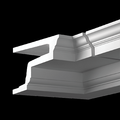 Фасадная лепнина внутренний угол 4.31.121 Европласт