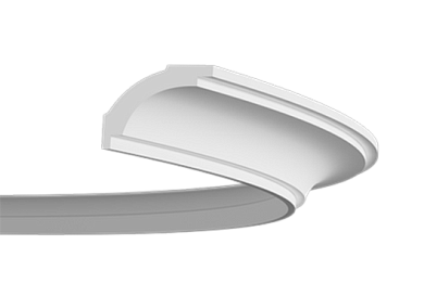 Интерьерная лепнина карниз 1.50.160 гибкий Европласт