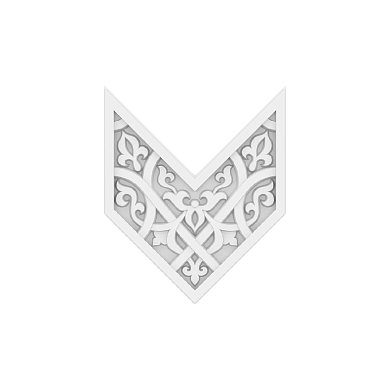 Интерьерная лепнина панель потолочная 1.57.504 Европласт