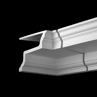 Фасадная лепнина внутренний угол 4.01.123 Европласт