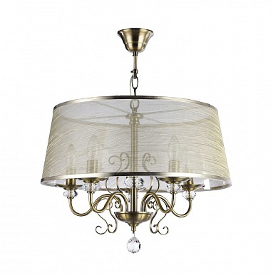 Люстра подвесная Freya Driana FR2405-PL-05C-BZ
