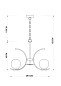 Люстра подвесная Arte Lamp Claudia A8055LM-5CC