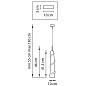 Люстра подвесная Lightstar Petalo 804310