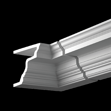 Фасадная лепнина внутренний угол 4.31.321 Европласт