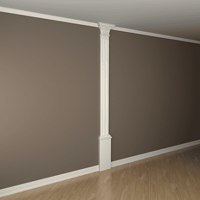 Интерьерная лепнина пилястра 1.20.001 Европласт