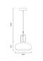 Подвесной светильник Arte Lamp Arno A3624SP-1WH