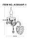 Бра Arte Lamp TEATRO A3964AP-1BK