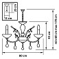 Люстра подвесная OSGONA Boemia 717082