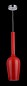Подвесной светильник Maytoni P007-PL-01-R