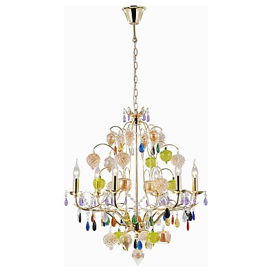 Люстра подвесная Arte Lamp RICCHEZZA A2011LM-6GO