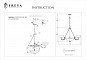 Люстра подвесная Freya Herbert FR2012-PL-06-BZ