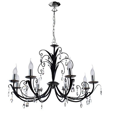 Люстра подвесная Arte Lamp ROMANA A1742LM-8BK