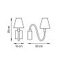 Бра Lightstar Bianco 760616