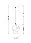 Подвесной светильник Arte Lamp 25 A8127SP-1BL