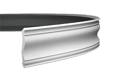 Интерьерная лепнина карниз 1.50.133 гибкий Европласт