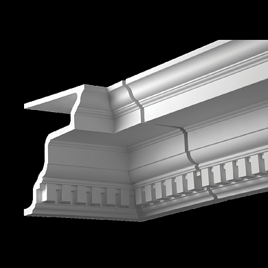 Фасадная лепнина внутренний угол 4.01.322 Европласт