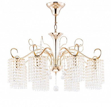 Люстра подвесная Freya Leona FR1127-PL-08-G