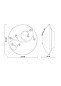 Накладной светильник Arte Lamp A404 A4040PL-1CC