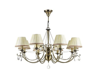 Люстра подвесная Maytoni Soffia Bronze RC093-PL-08-R