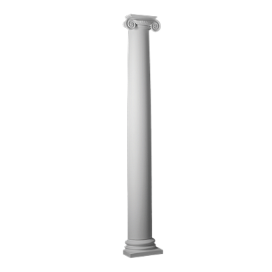 Фасадная лепнина полуколонна 4.10.202 Европласт