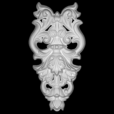 Интерьерная лепнина орнамент 1.60.038 Европласт