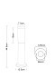 Уличный светильник  Arte Lamp 68 A3158PA-1SS